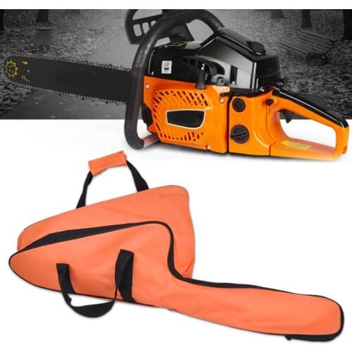 LETAOSK Orange Oxford Chainsaw Carrying Bag Portable Case Protective Holdall Box Holder