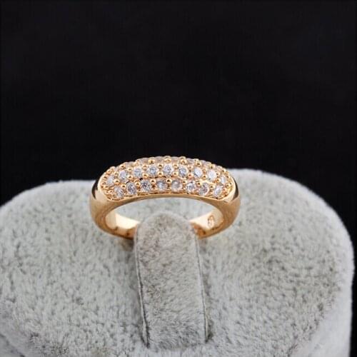 Fashion new arrival genuine Austrian crystal Delicate dinner ring Chrismas Birthday gift