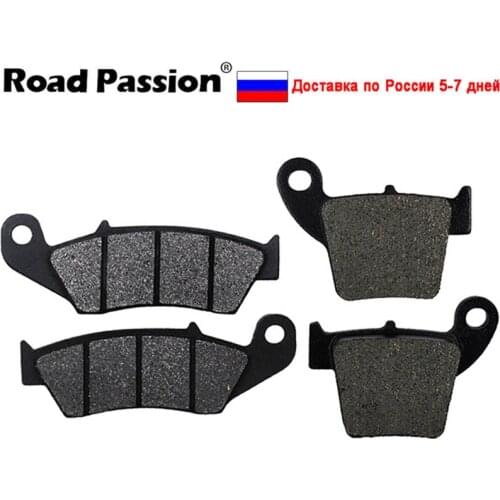 Motorcycle Front & Rear Brake Pads for Honda CRF250 R/X 2004-2015 CRF450 R/X 2002-2015 CRF250R CRF250X CRF450R CRF450X