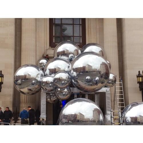 Outdoor / indoor party wedding decoration inflatable mirror balls 1.0m 1.5m diameter cheap price inflatable mirror sphere