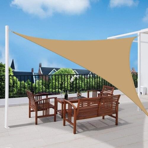 Outdoor awnings Waterproof Sun Shelter Triangle Sunshade Protection Outdoor Canopy Garden Patio Pool Shade Sail Awning Camping