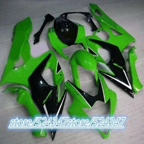 For GSX-R1000 05 06 Motorcycle Fairing green GSX R 1000 05 Body Kits GSXR 1000 2005 - 2006 K5 Abs Fairing