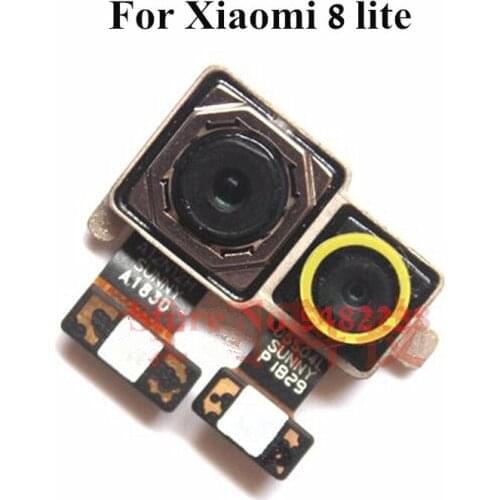 Original Rear Back Camera Flex cable For Xiaomi 8 lite mi8lite Rear Built-in main Camera connector module Replacement parts
