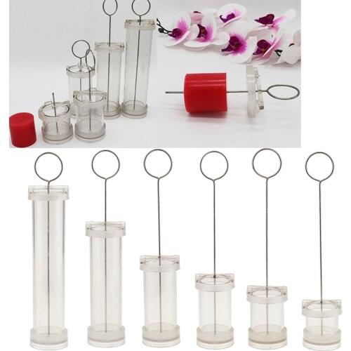 Flat Top Design Plastic Candle Making Model Flat Top Round Candle Craft Mold DIY Craft Making Candle Accessories Home Decor