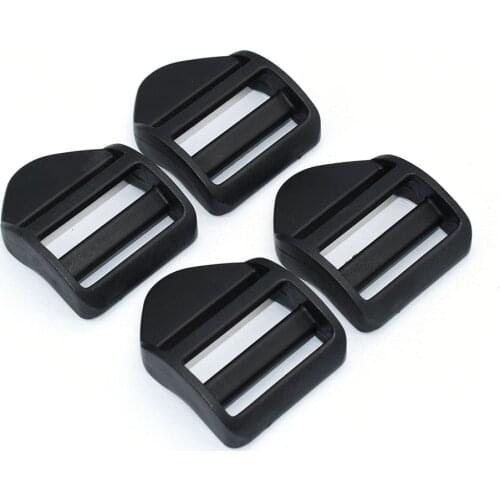 Plastic Slide Buckle Strap Buckle Adjuster Slide Slider Webbing Straps Buckle Strap Adjuster for Backpack Seat Chair hang bag 8p