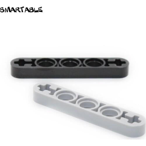 Smartable Technic Liftarm 1x5 Thin Building Block Parts Toys For Kid Educational Creative Compatible 11478 MOC 50pcs/lot