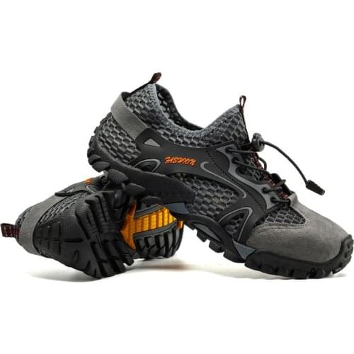 Fishing shoes Men Beach Summer Outdoor Wading Shoes GREY