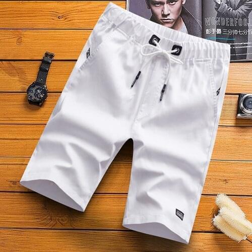 Classic Home Outdoor Business Mens Fashion Shorts Cotton Shorts Mens Summer Loose Casual Pants Summer Trend Beach Sports Pants