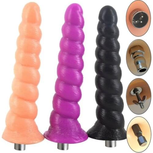 Super Long Thick Sex Machine Attachment 3XLR Accessories Anal Bead Dildo Suction Cup Sex Love Machine For Women Man Y20