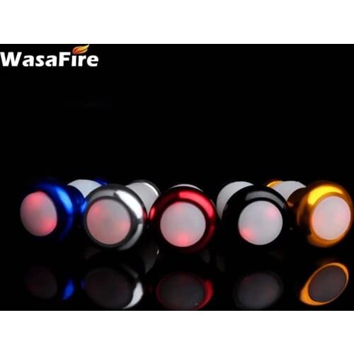 1 Pair Bicycle Handlebar LED Light Lamp MTB Road Bike Turn Signal LED Lights Aluminum Alloy Cycling Warning Indicator Lamps