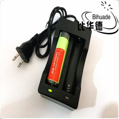 BIHUADE 1X 3.7V 18650 Li-ion Battery 4.2V Slot Line Charge batteries Charger