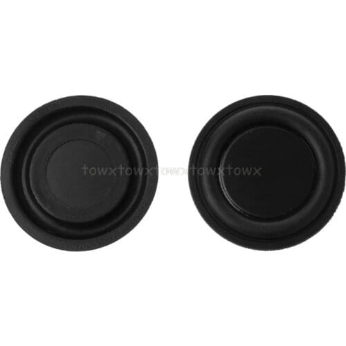 1 Pair 40mm/30mm/45mm/50mm/62mm Passive Radiator Subwoofer Speaker Vibration Membrane Bass Rubber Woofers O30 19 dropship