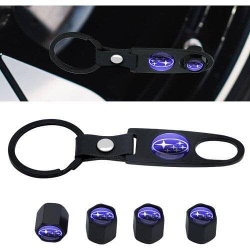 1Pcs New With keychain Auto Replacement Parts Wheel Valve For Subaru Forester impreza Outback Legacy Tribeca Car car accessories