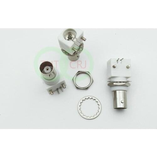 5pcs lot BNC female Socket PCB PANEL MOUNT Soldering Iron adapter connector