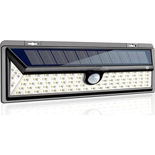 90 LED Solar Light Outdoor Solar Lamp Powered Sunlight Waterproof PIR Motion Sensor Street Security Light for Garden Decoration