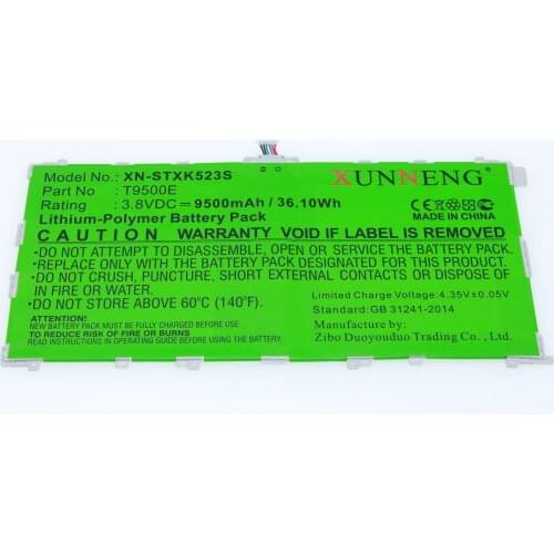 T9500E Battery for Samsung SM-T900 SM-T905 Galaxy TabPRO 12.2 Galaxy TabPRO 12.2 LTE-A 64GB