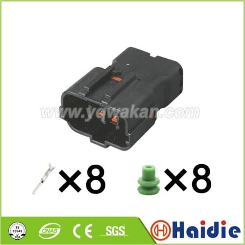 Free shipping 2sets 8pin auto electrical housing plug 7222-7484 waterproof wiring harness connector 7222-7484-30
