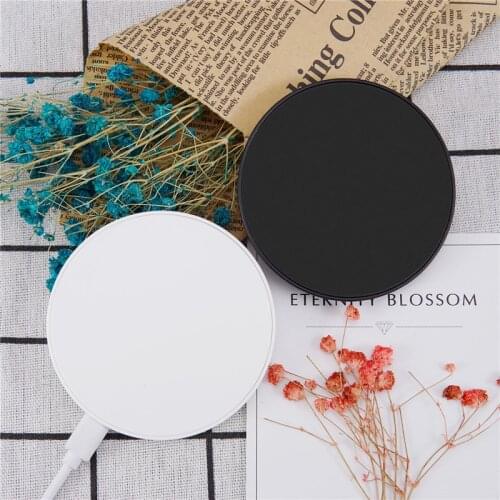 JAMULAR White Black Wireless Charger Pad for Iphone 12 11 X for Airpods Charging Charger FOR Samsung Huawei XIAOMI