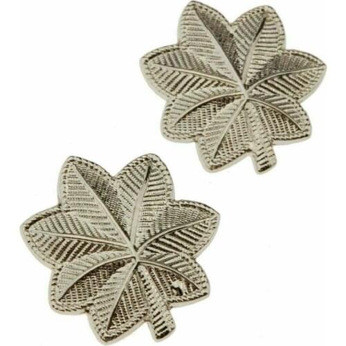 Pair WW2 US Army Lieutenant Colonel Epaulette Device Pin Badge Brooch armyshop2008