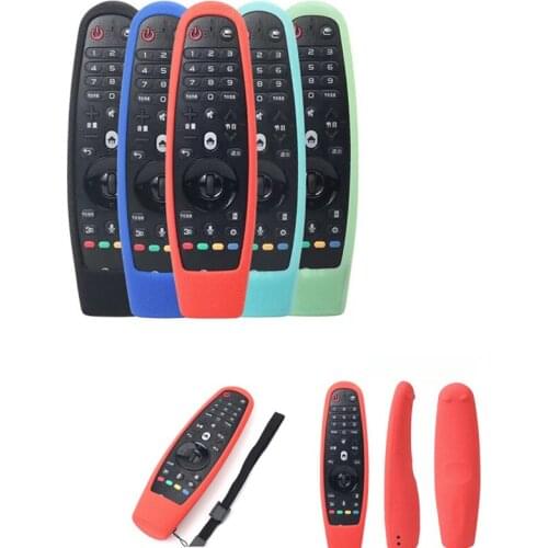 Smart TV Remote Control Case Silicone Covers Shockproof Washable Remote Protector For LG AN-MR600 AN-MR650a