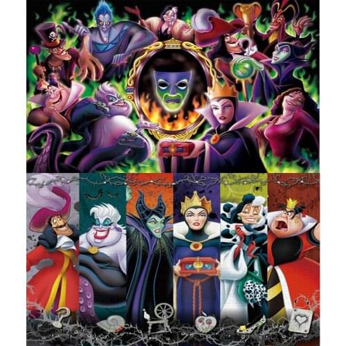 CraftArtGo 5D DIY Diamond Embroidery Cartoon Lich Full Square Round Rhinestone Mosaic Painting Cross Stitch Flowers Diamond Kit