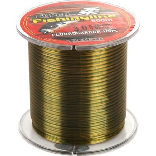 300M Nylon Fishing Lines Fluorocarbon Coated Monofilament Fishing Leader Line Carp Fishing Wire