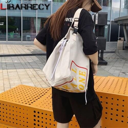 Letter Design Multifunction Handbags New High Quality Nylon Ladies Shoulder Bag Large Capacity Women Travel Bags Bolsa Feminina