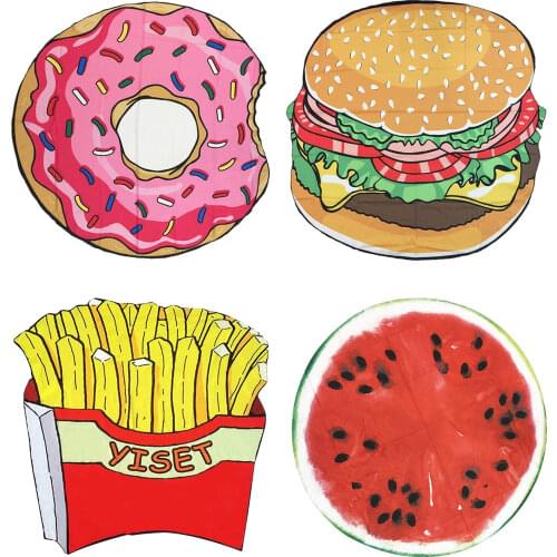 59Inch Beach Towel Blanket Picnic Mat Camping Outdoor Pad for Swimming Pools, Lakes, Park, Assorted Patterns