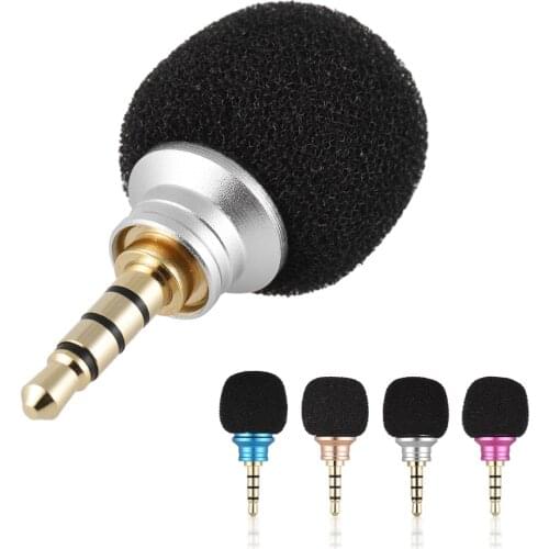 Andoer EY-610A Cellphone Smartphone Portable Mini Omni-Directional Mic Microphone for Recorder for iPad Apple iPhone5 6s 6 Plus