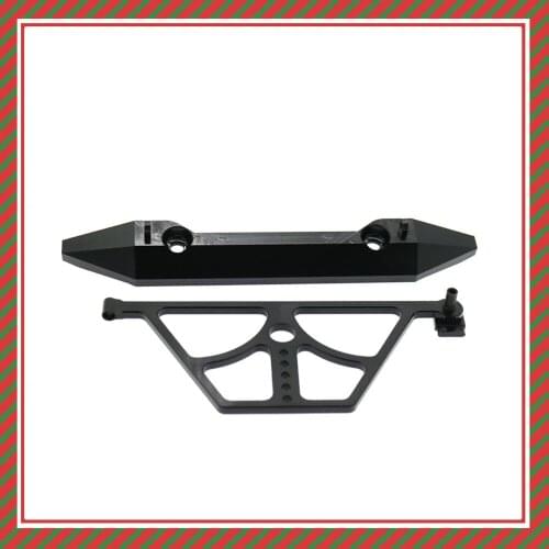 RCAWD Multicolor Alloy Rear Bumper For RC Hobby Model Car 1/10 Axial SCX10 Crawler Jeep Wrangler Rubicon SCX0039 Upgraded Parts