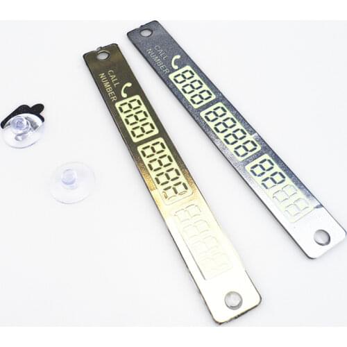 Car Styling Parking Notification Phone Number Card Luminous Telephone Number Plate for Mazda 2 3 5 6 CX5 CX7 CX9 Atenza Axela