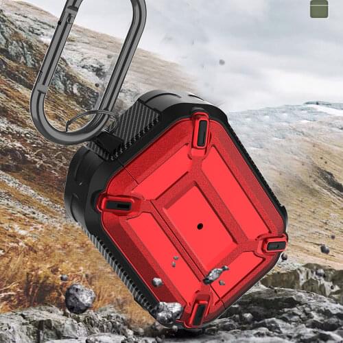 WIWU Protective Case for Airpods Pro Shockproof Earphone Carry Case TPU Anti-dust Protect Shell for Airpods Pro Cover Case