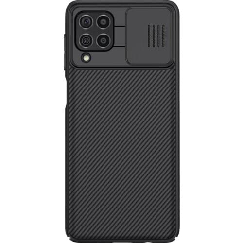 NILLKIN for Samsung M62 Case for Samsung Galaxy F62 Cover Camshield Camera Lens Protective Hard Plastic Back Cover Phone Cases