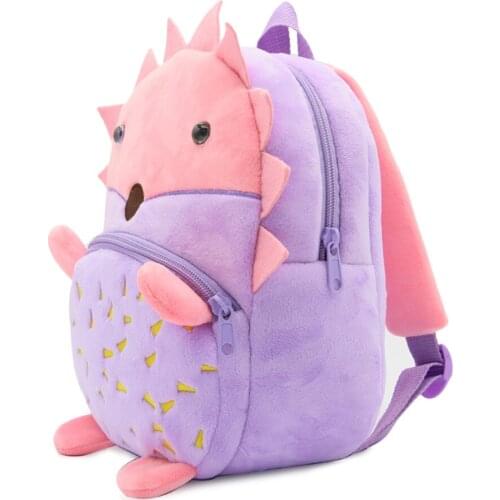 15 Styles Animal Cartoon Plush Backpack Children School Bags Animal Cute Bags for 1-3 Years Old Kindergarten Kids Birthday Gift