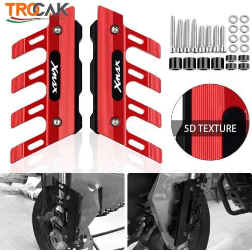 For Yamaha X-MAX XMAX 125 250 300 400 Motorcycle Front Fork Protector Fender Slider Guard Accessories XMAX125 XMAX300 Mudguard