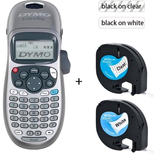 Dymo Letratag Handheld Label Machine For Original Lt-100H Label Printer suit for Letratag Label Ribbon 12267 91201 home/office