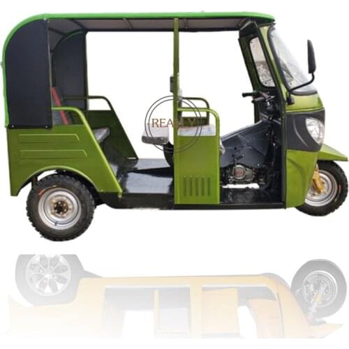 Gas Passengers Adult Electric Tricycle Mobile Tourist Tuk Tuk Car Vintage Sightseeing Cart Mini Bus