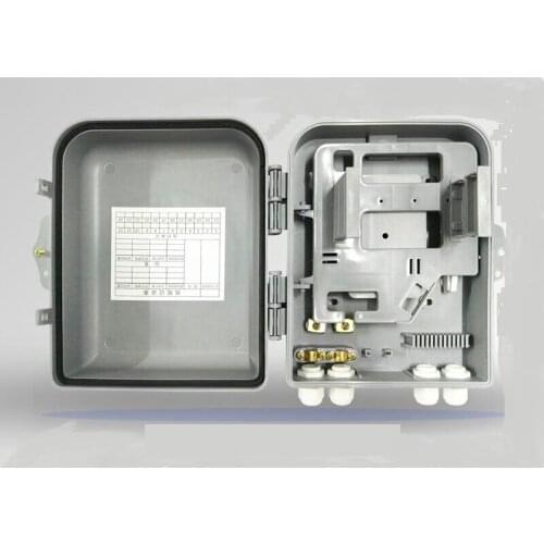 FTTH 1*16 16 Cores 16 Ports Inserting LGX PLC Splitter Fiber Optic Distribution Box Termination box