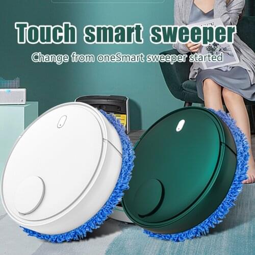 Home Intelligent Silent Mopping Robot Lazy Wet And Dry Mopping Machine Brooms Dustpans Wet Mop Breakpoint Resume Cleaning