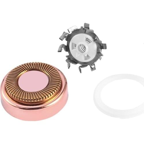 Kemei Facial Epilator Lipstick Shaving Tools Compact Female Epilator Blade Head Hair Removal Razor Body Facial