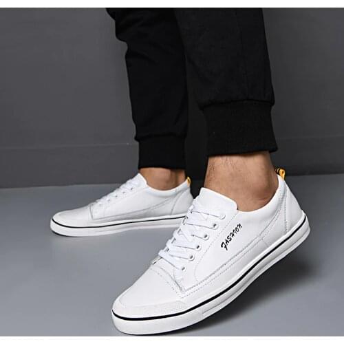 Men Casual Shoes White genuine Leather Shoes Men Breathable fashion Shoes Sneakers Loafers Mens Moccasins Chaussure Homme