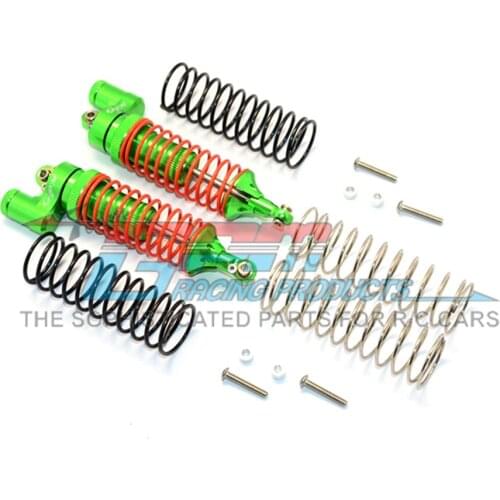 GPM TRAXXAS SLASH 4X4 68086-21 Metal Rear Oil Pressure Shock Absorbers 95MM Length A Pair