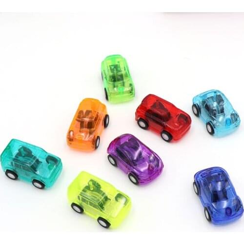 New Warrior Mini Car Cartoon Car Children Birthday Party Toy Boy Funny Baby Children Education Model Plastic Toy Gift