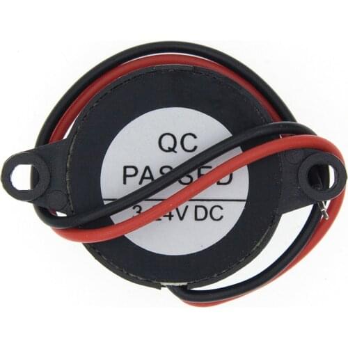 SFM-20B DC3-24V Durable 3-24V Piezo Electronic Buzzer Alarm 95DB Continuous Sound Beeper For Arduino Car Van