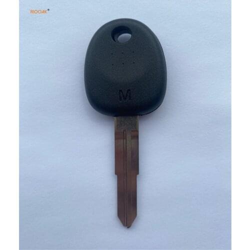 RIOOAK 5PCS Replacement Uncut Car Key Blank Key Shell Case For Hyundai Accent Tucson Elantra Santa Fe i10 Key No Chip with HYN10