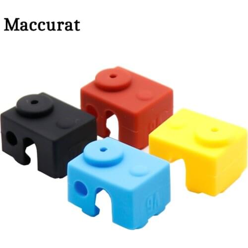 1PC Protective Silicone Sock Cover Case For E3D V6 Heated Block Warm Keeping Cover For Reprap 3D Printer Parts