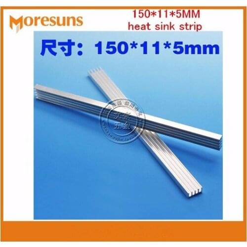 Fast Free Ship 5pcs/lot Memory heatsink chip radiator 150*11*5MM heat sink strip