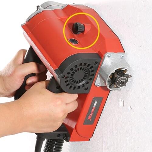 2800W electric plastering machine old wall renovation no dead corners, dust-free shoveling putty cement wall planing machine