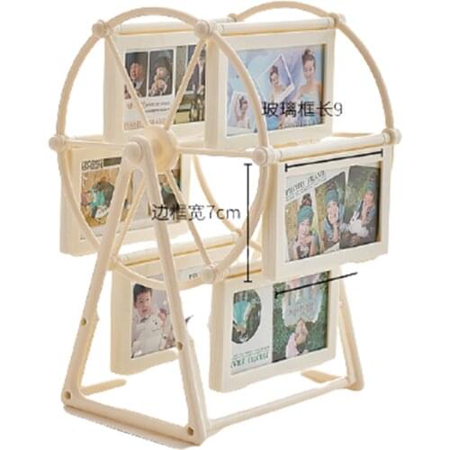 Ferris Wheel Photo Frame 4 Inch 5 Inch Photo Frame Set Home Decoration Living Room Bedroom Family Wedding Photo Desktop Display