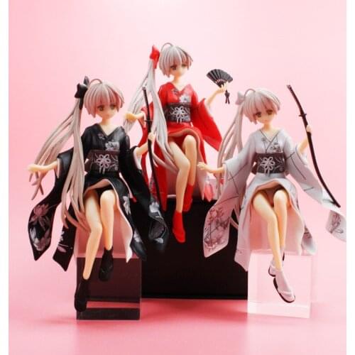 14CM 3 types Game Yosuga no Sora character Take the rabbit Cake decorations Model Collection toys fans Gift